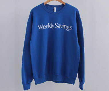 Weekly Savings Campaign Sweatshirt (Royal)